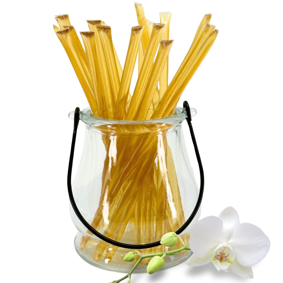 Honeyglow Top-Grade Clover Honey Sticks - 50 Pack | Pure American Honey | Bpa-Free  No Added Sugar  All-Natural Sweetener For Tea  Coffee & Snacks