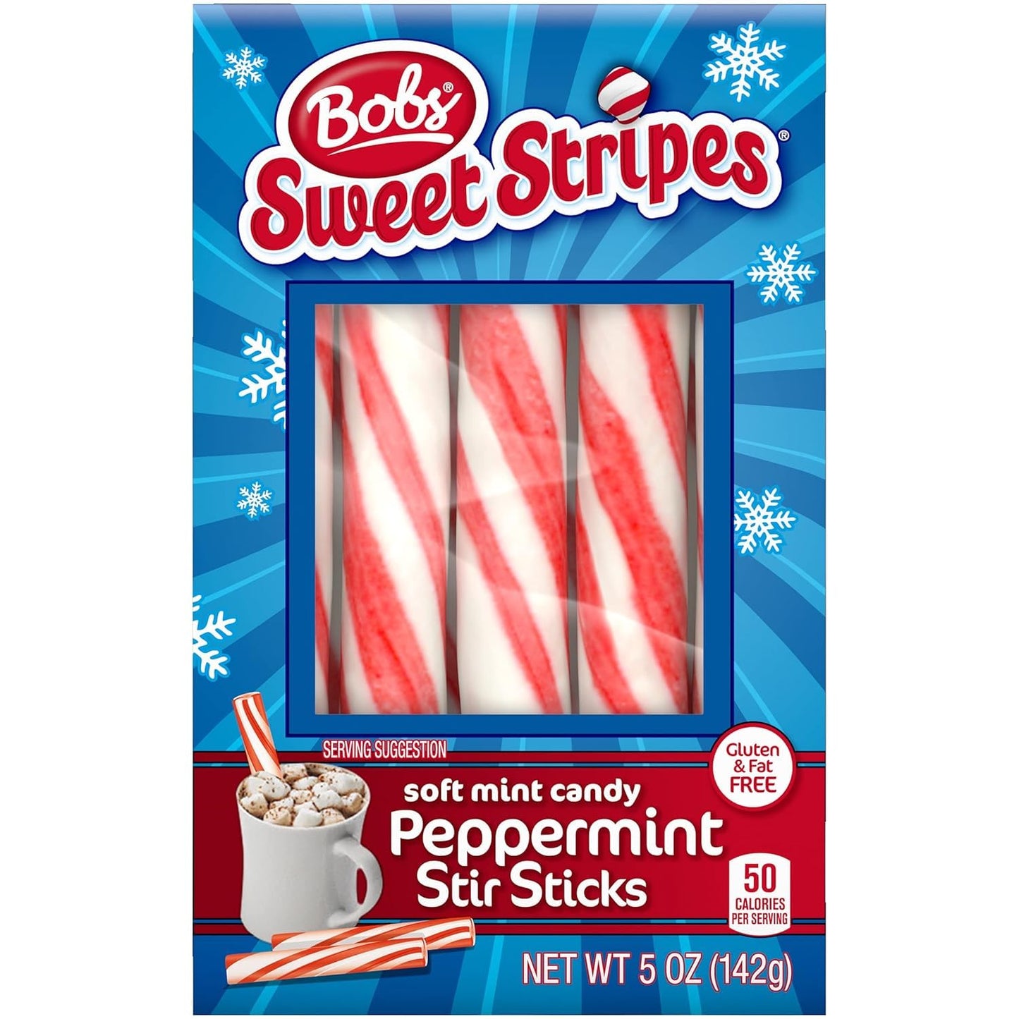 Bob s Sweet Stripes Soft Peppermint Candy (Pack of 6)