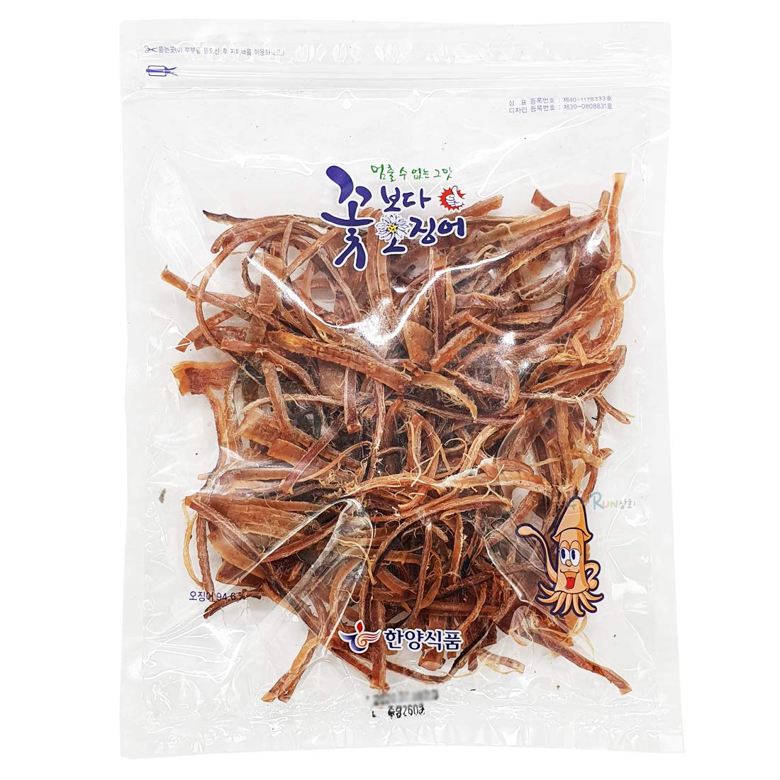 Korea Seasoned Dried Squid Snack Squid Over Flower 230G 8.5Oz ??? ???