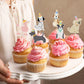 36 Pack Pet Dog Cupcake Toppers Dog Birthday Party Supplies Picks Baby Shower Kid Dog Lover Cake Decorations Supplies