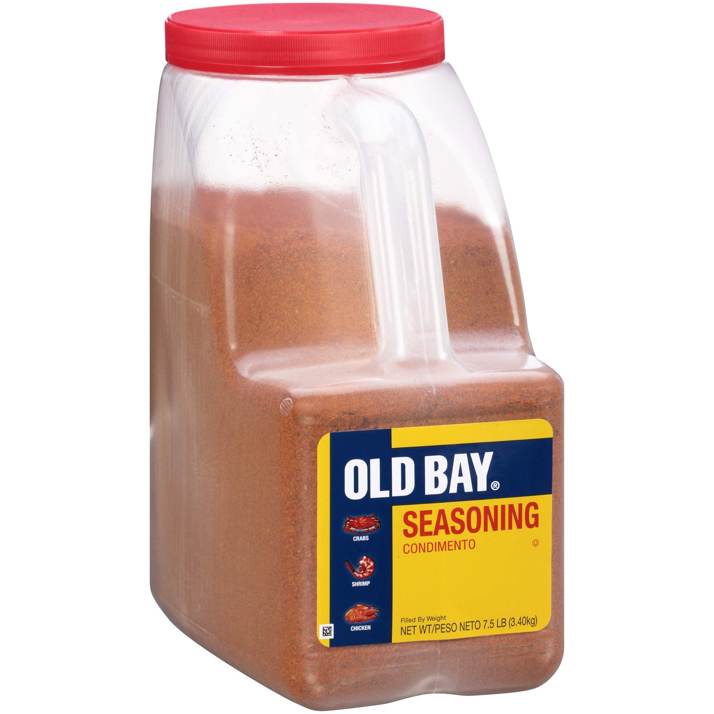 OLD BAY Seasoning, 7.5 lb - One 7.5 Pound Container of OLD BAY All-Purpose Seafood Seasoning, Perfect for Crabs, Shrimp, Chicken