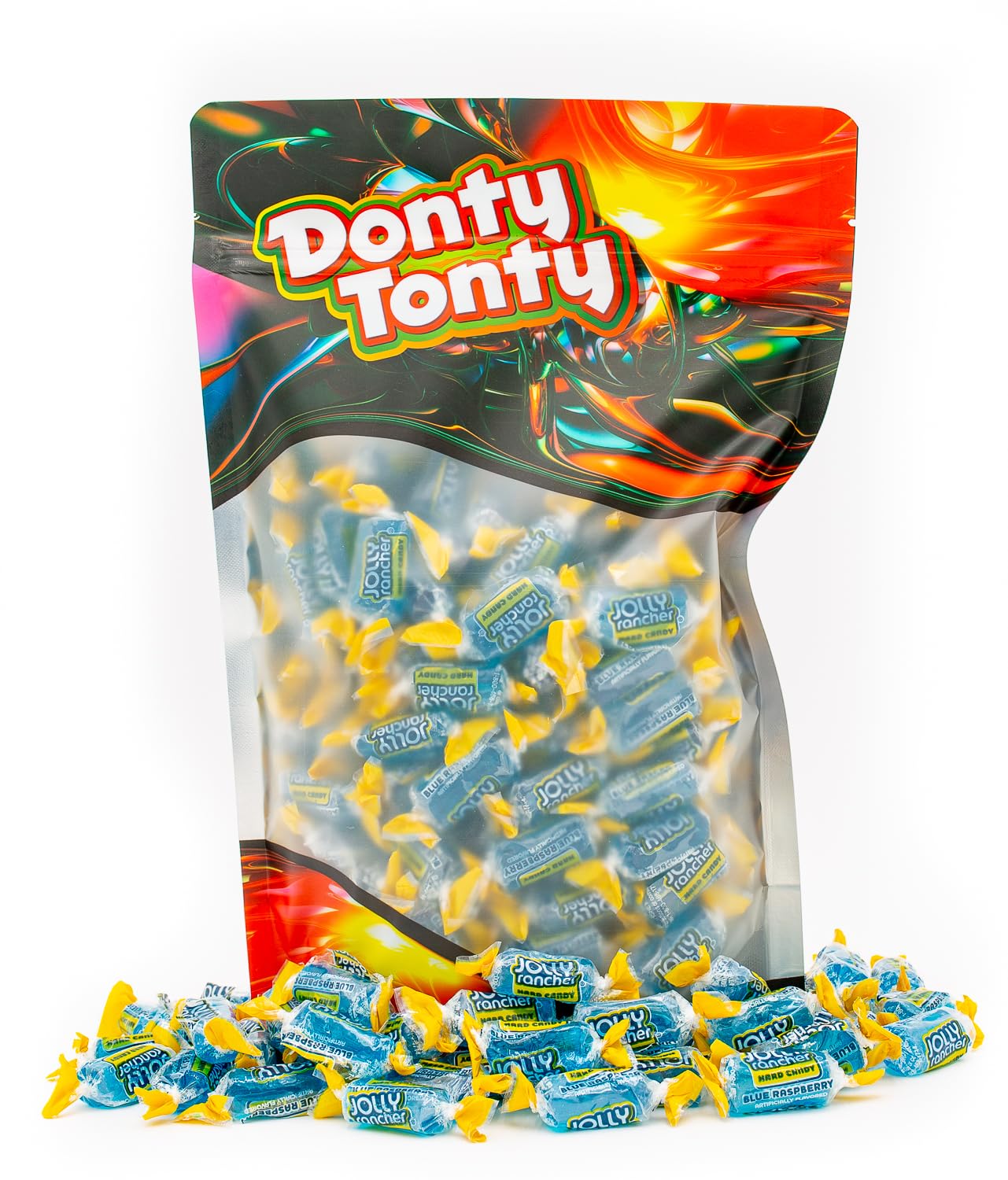 BLUE RASPBERRY JOLLY RANCHER Hard Candy Original Flavor 1 lb - Bulk Bag  Individually Wrapped (74 Pieces)