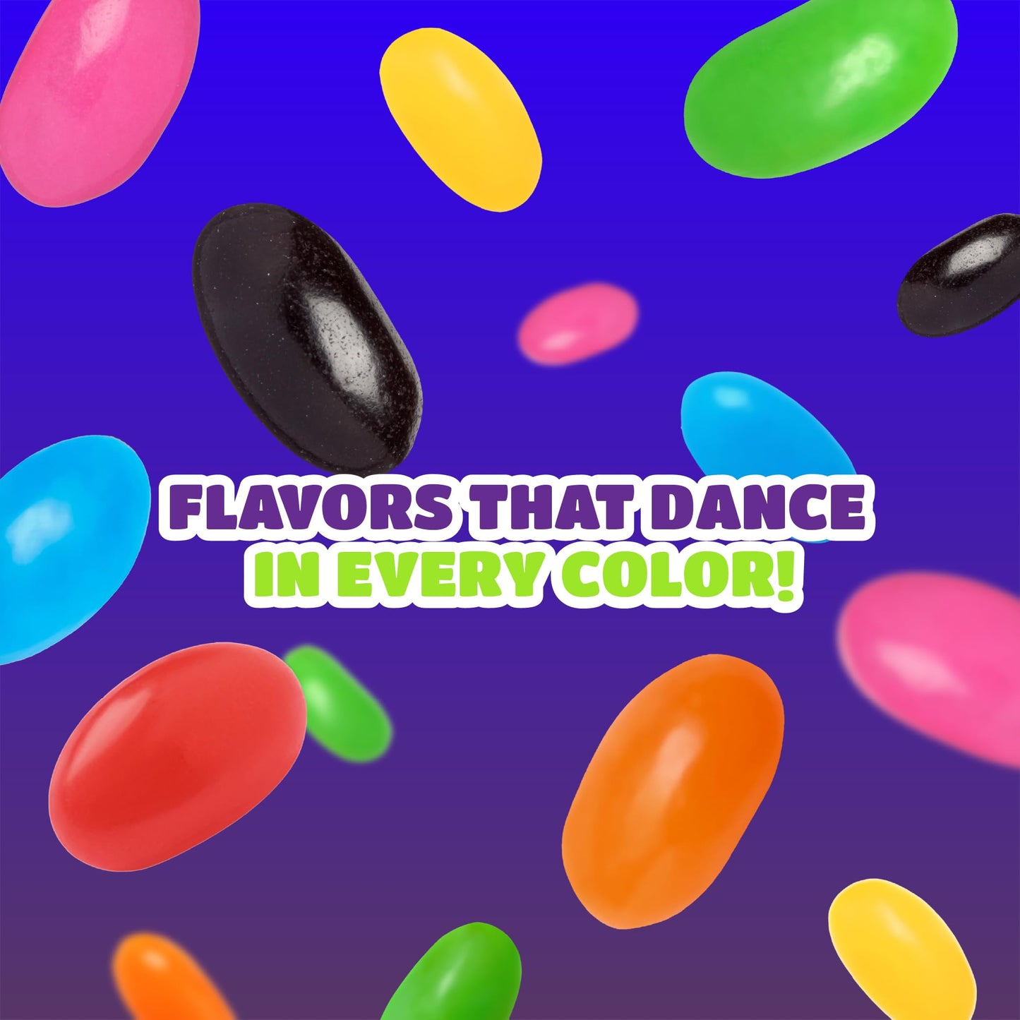 Jelly Beans - 3 Pound Bulk Pack - Assorted Fruit And Licorice Flavored Candy - Nostalgic Sweets