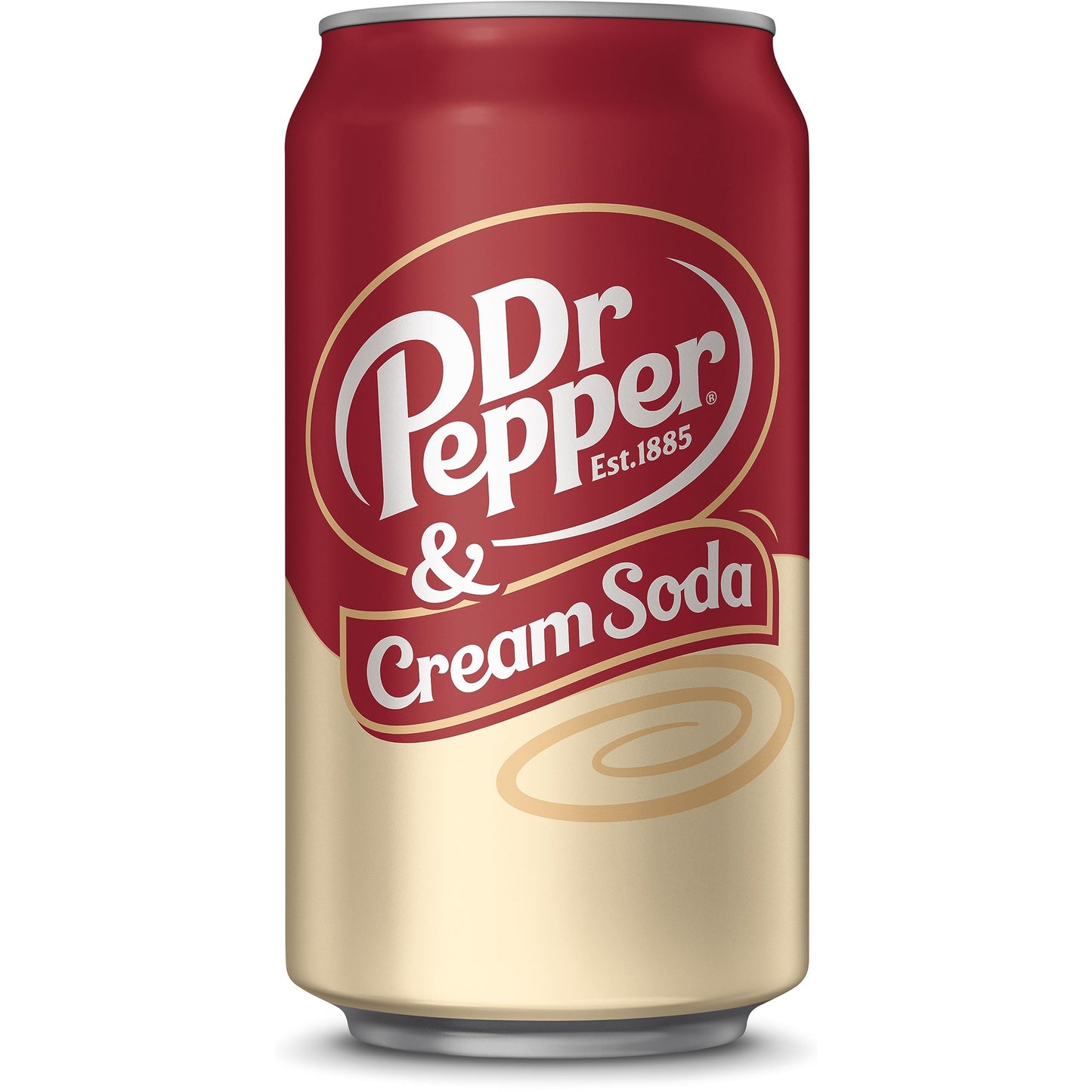Dr Pepper Crème Soda, 12 Fl Oz (Pack of 12), Refreshing Soft Drink