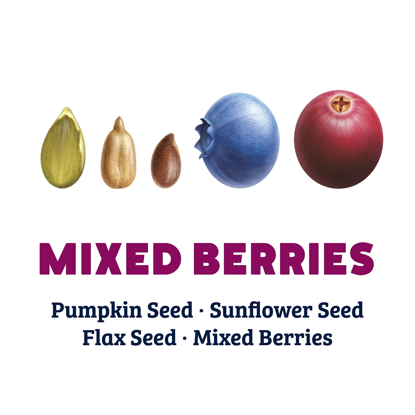 Ozery Bakery Super Seed Crunch Clusters, Mixed Berries, Plant Based, Vegan, Keto Snack, 5.3 Ounce (Pack Of 6)
