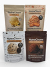 NutraChurn High-Protein Ice Cream Mix Starter Pack for Ninja Creami, ~50g Protein Per Pint, Healthy Indulgent Dessert Powder, 4-