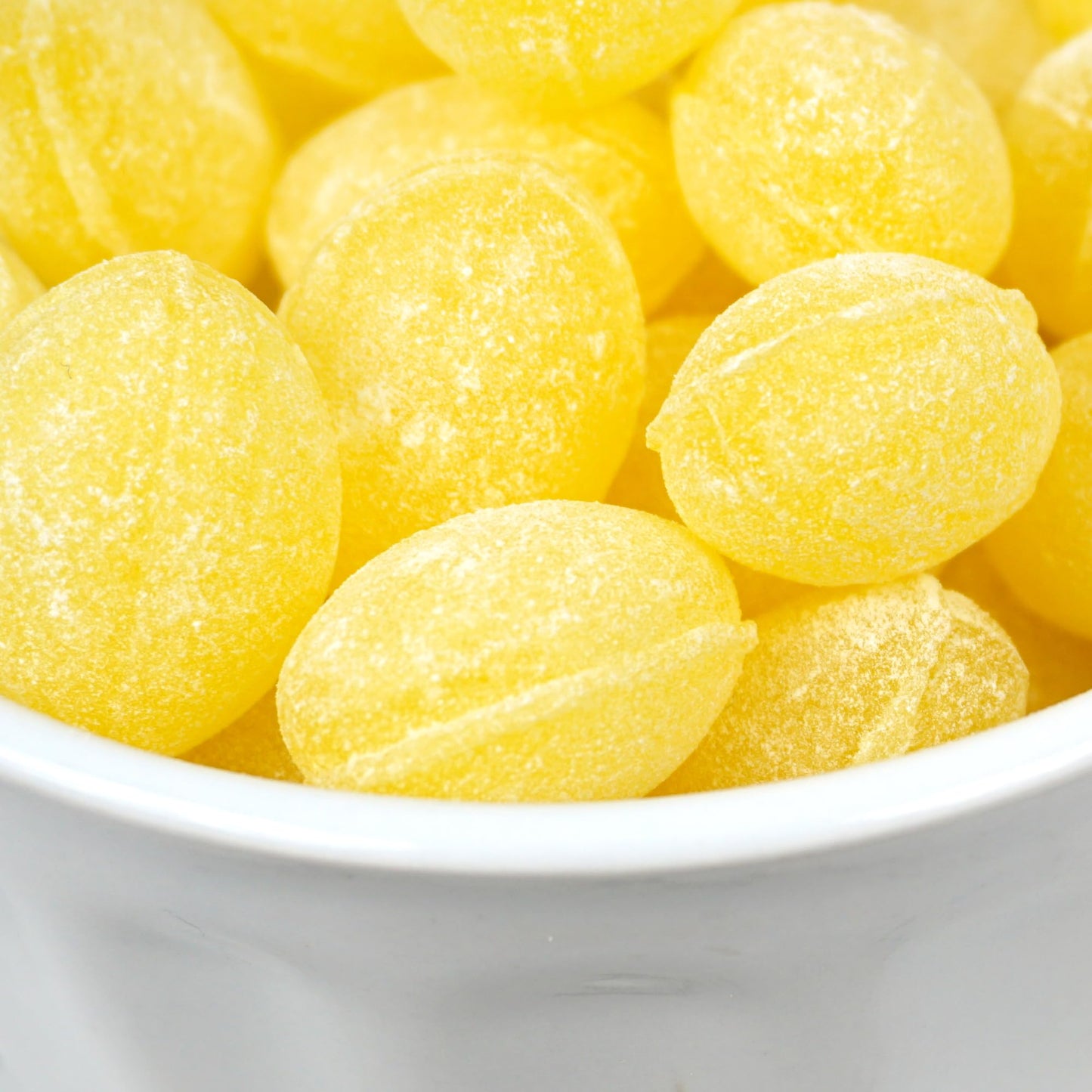 The Hampton Popcorn Company Claeys Sanded Lemon Drops Hard Sour Candy 2 Pound Bulk Bag