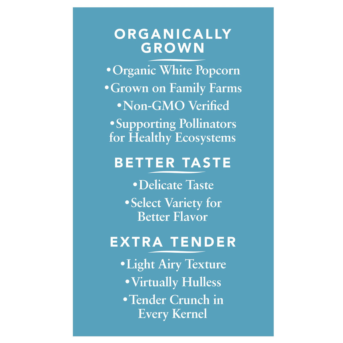 Black Jewell Organic White Popcorn Kernels, Organic Select White, 28.35Oz (Pack Of 2)