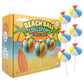 Beach Ball Lollipops, Individually Wrapped Blue Raspberry Suckers, Tropical Party Favors, 24 Count, 10.16 Ounces