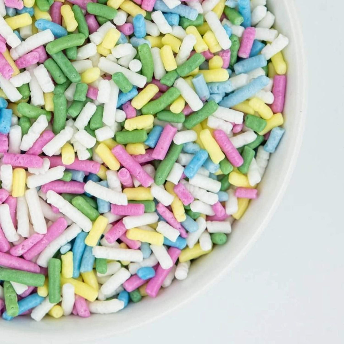 Sweets & Treats Boutique Pastel Sprinkles for Baking 4 Ounce Rainbow Jimmies