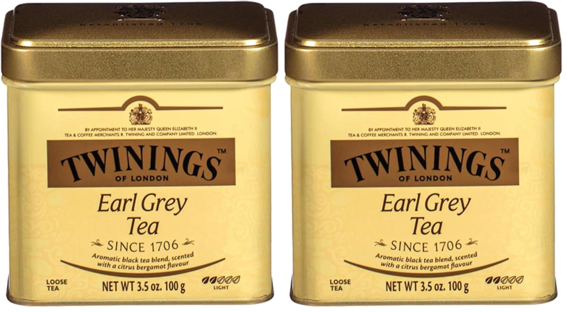 Twining Tea Loose Earl Grey, 3.5 oz (Pack of 2)