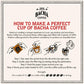 Bacha Coffee | Magic Istanbul Fine Flavoured, 100% Arabica Beans, Medium Roast, X12 Individually Wrapped Single Serve Filter Bag
