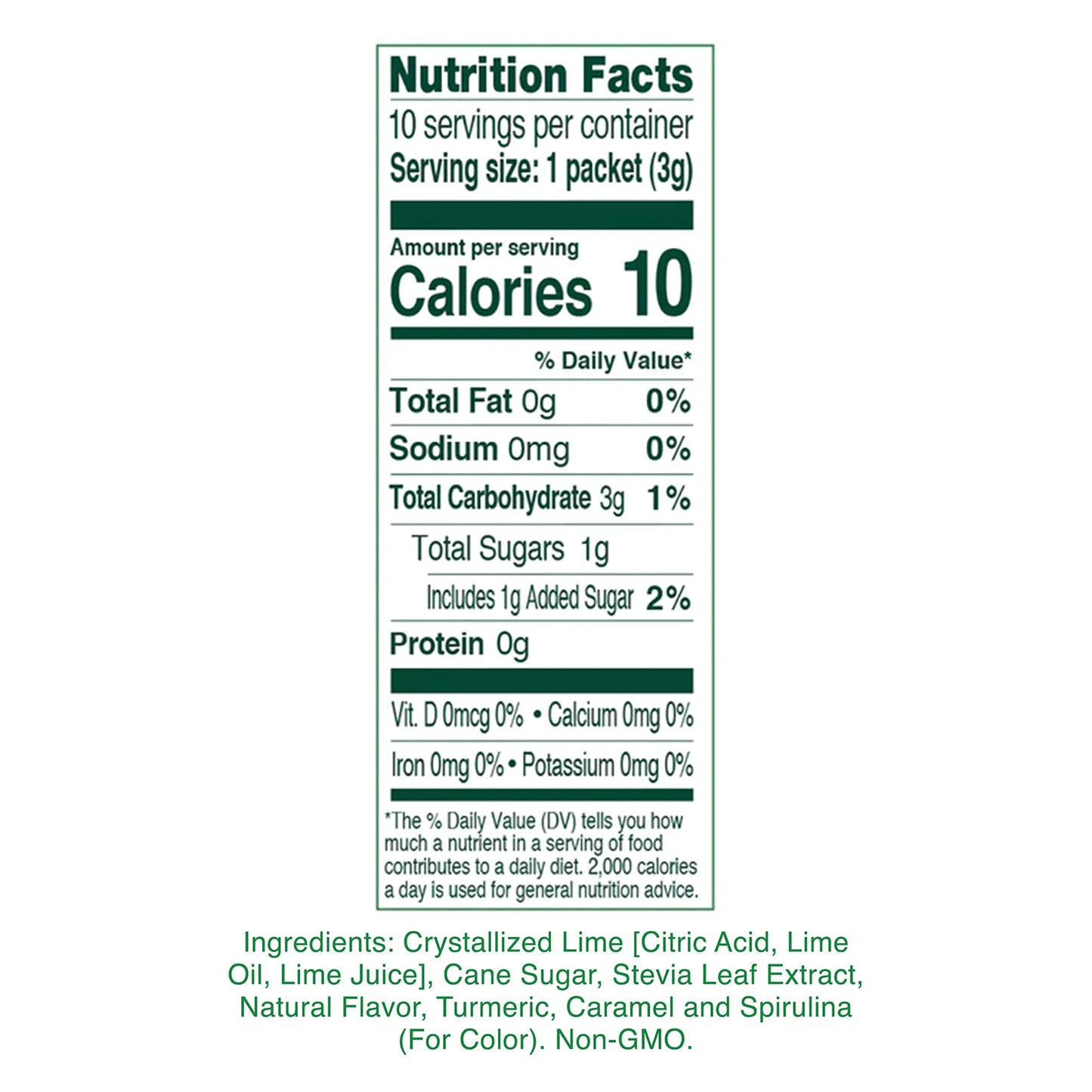 True Lime Limeade, 10 Count (Pack of 12)