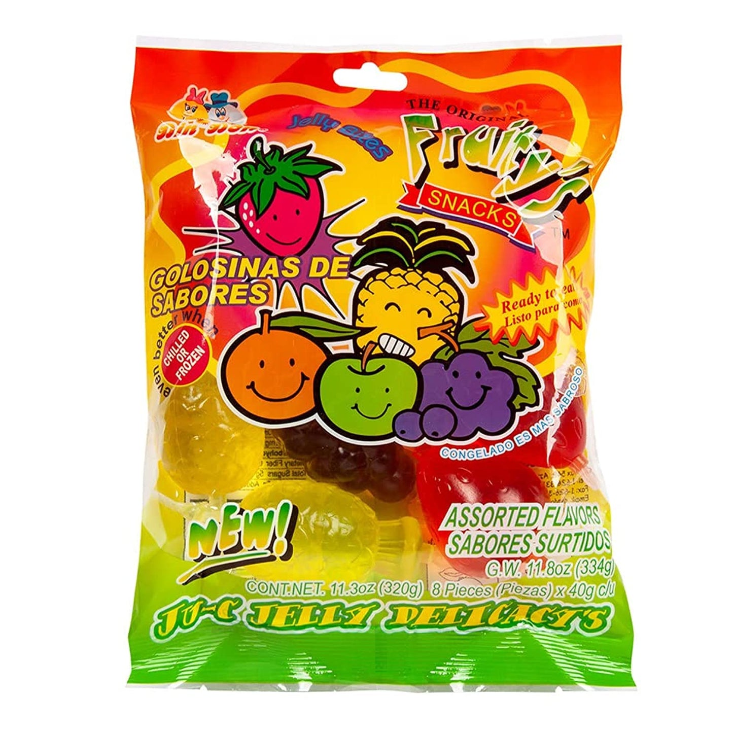 Din Don JU-C Jelly Candy | 11.8oz | 8 Pieces