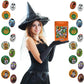 Fruidles Halloween Tricky Treat Master Bag, Trick-Or-Treat Party Bag Fillers, Individually Wrapped in Multi-color Design Foils,