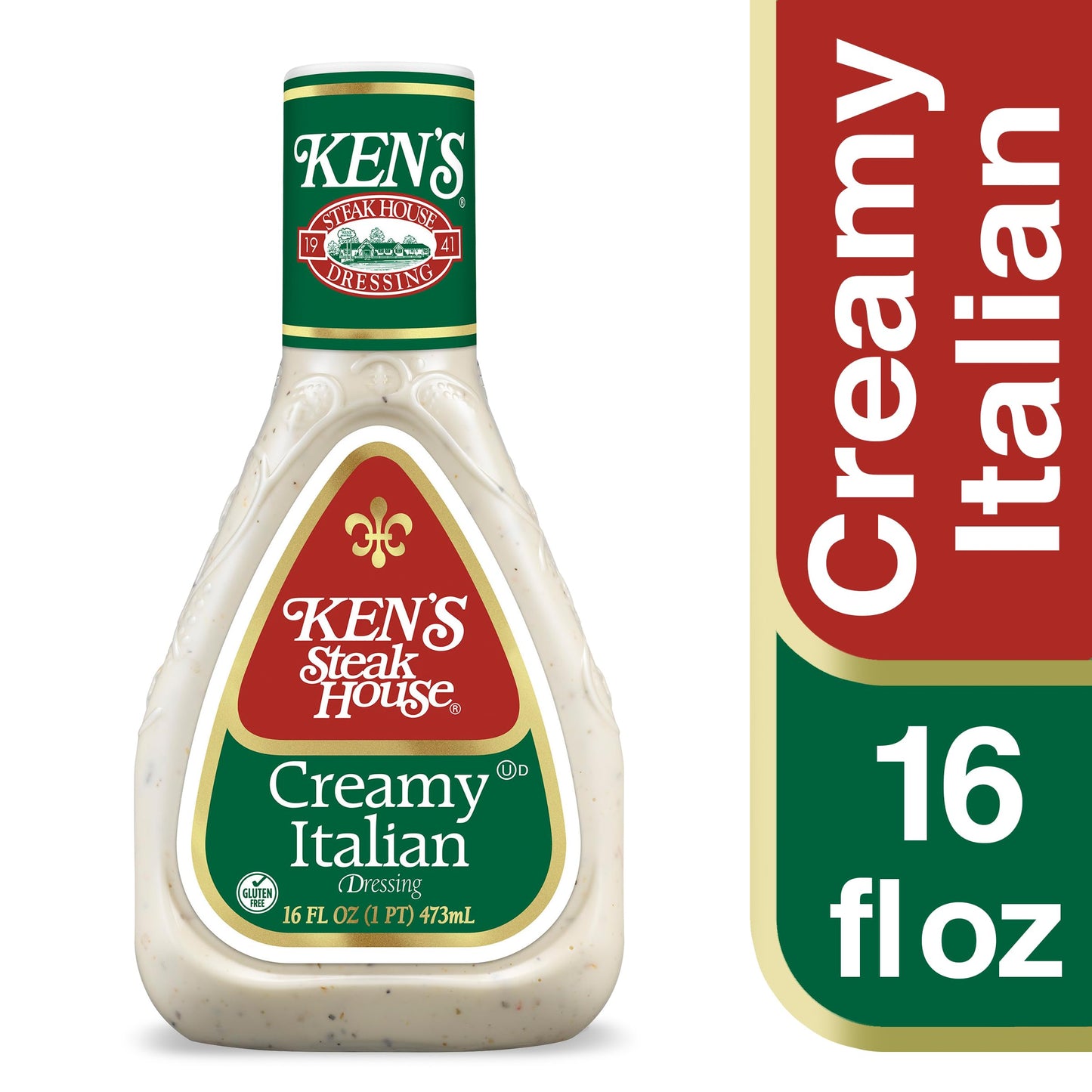 Ken'S Steak House Creamy Italian Dressing (16 Fl Oz (Pack Of 6))