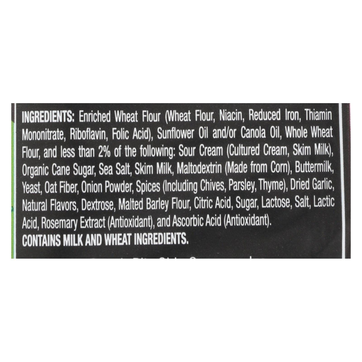 STACYS PITA CHIPS Perfectly Thymed Pita Crisps - 6.75 OZ - CS x8