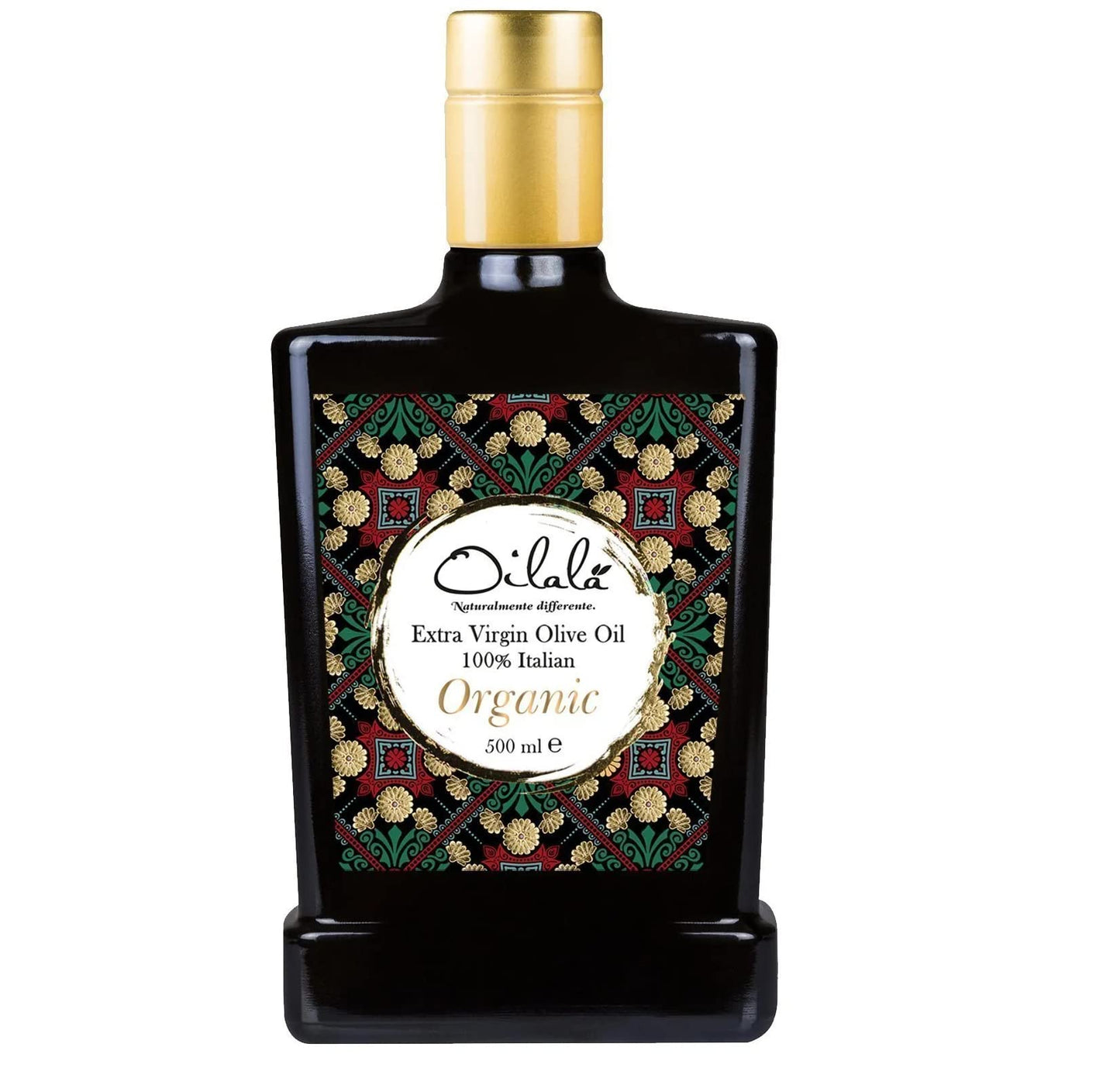 Oilala Extra Virgin Olive Oil, Organic, Robust Flavor, 571 mg/kg Polyphenol rich 2022 Gold Medal NYIOOC! filtered, Italian Famil