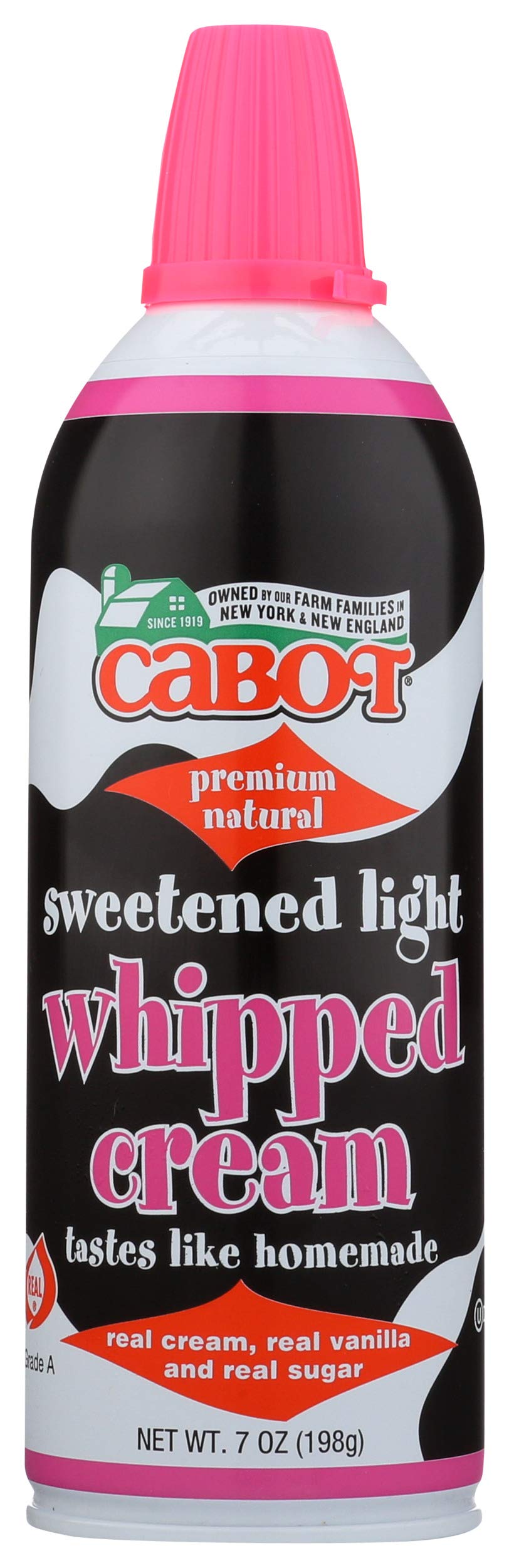 Cabot Whipped Cream Real, 7 oz