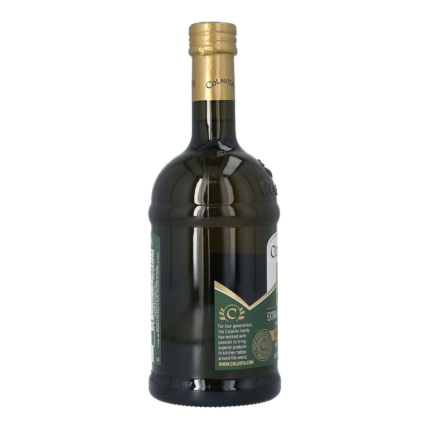 COLAVITA Extra Virgin Olive Oil - Premium S , 34 Oz Glass Bottle, Model 0039153010024