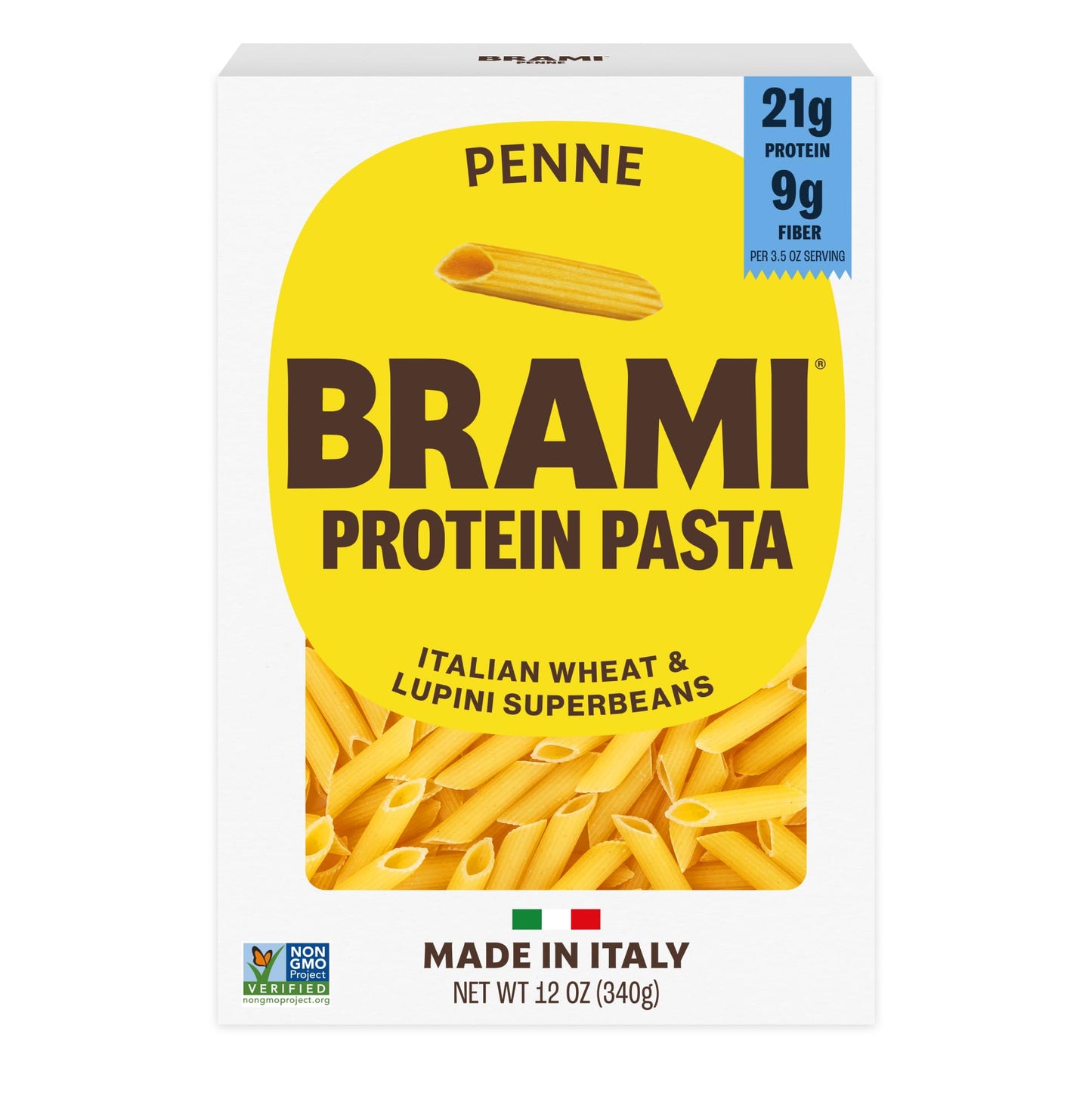 Brami - Pasta Semo Lupini Penne - Case Of 8-12 Ounces