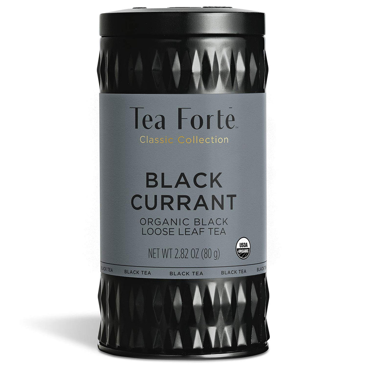 Tea Forte Loose Tea Canister, Black Tea, Black Currant Flavor, 2.82 Ounce