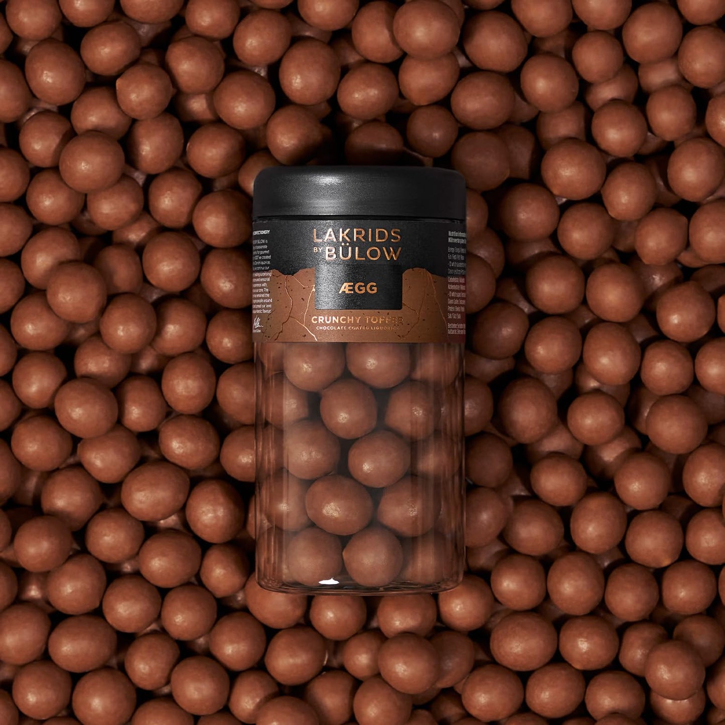 Lakrids By Blow - Crunchy Toffee - 10.4 Oz - Black Gourmet Licorice Covered In Milk Chocolate, Caramel And Cream - Authentic Sca