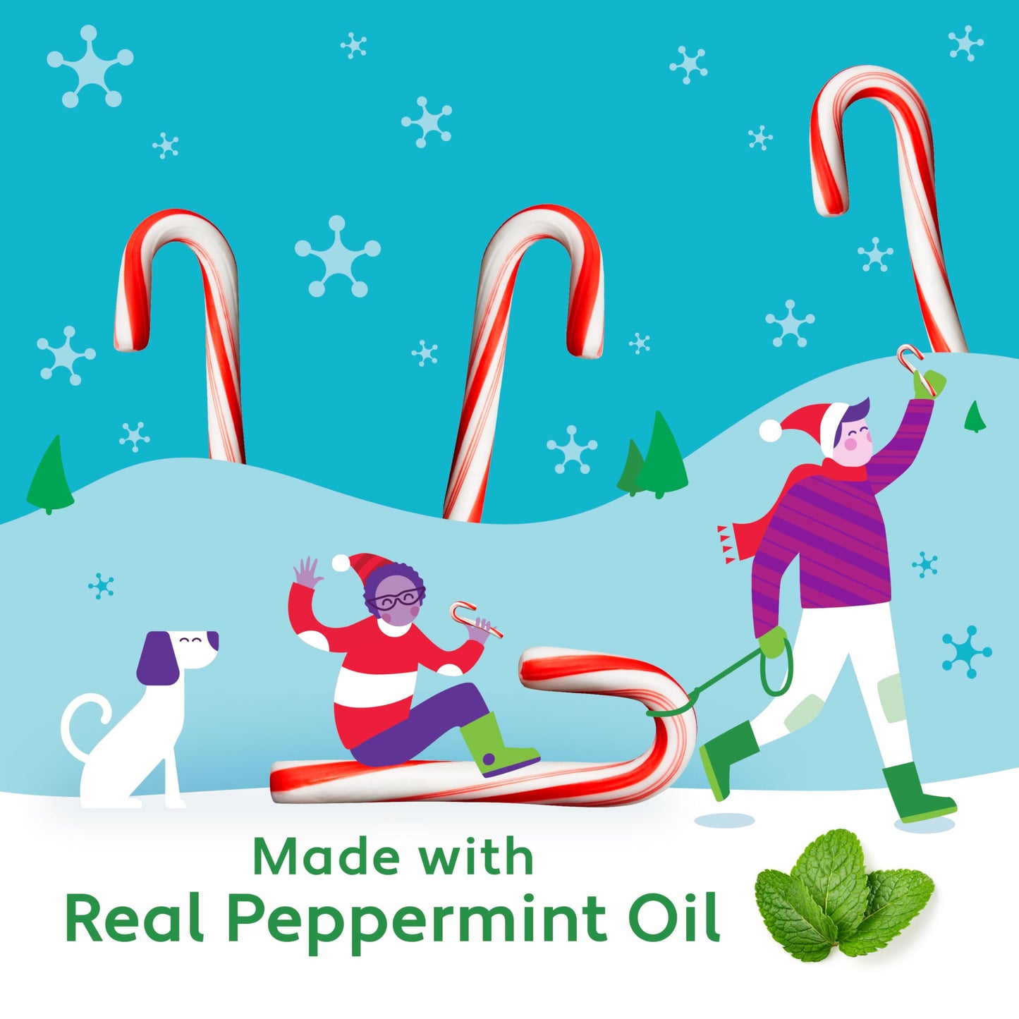 Brach'S Mini Candy Canes Tub, 260 Count