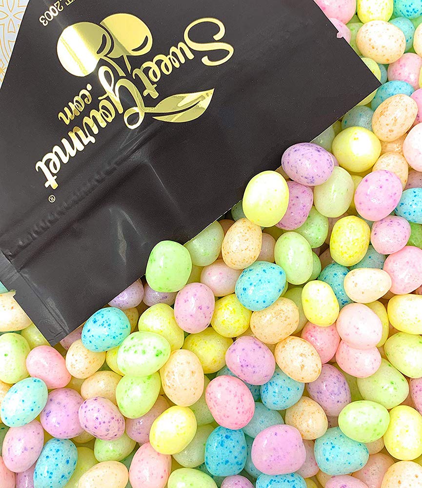 Sweetgourmet Speckled Bird Eggs Candy | Easter Jelly Beans | 1 Pound