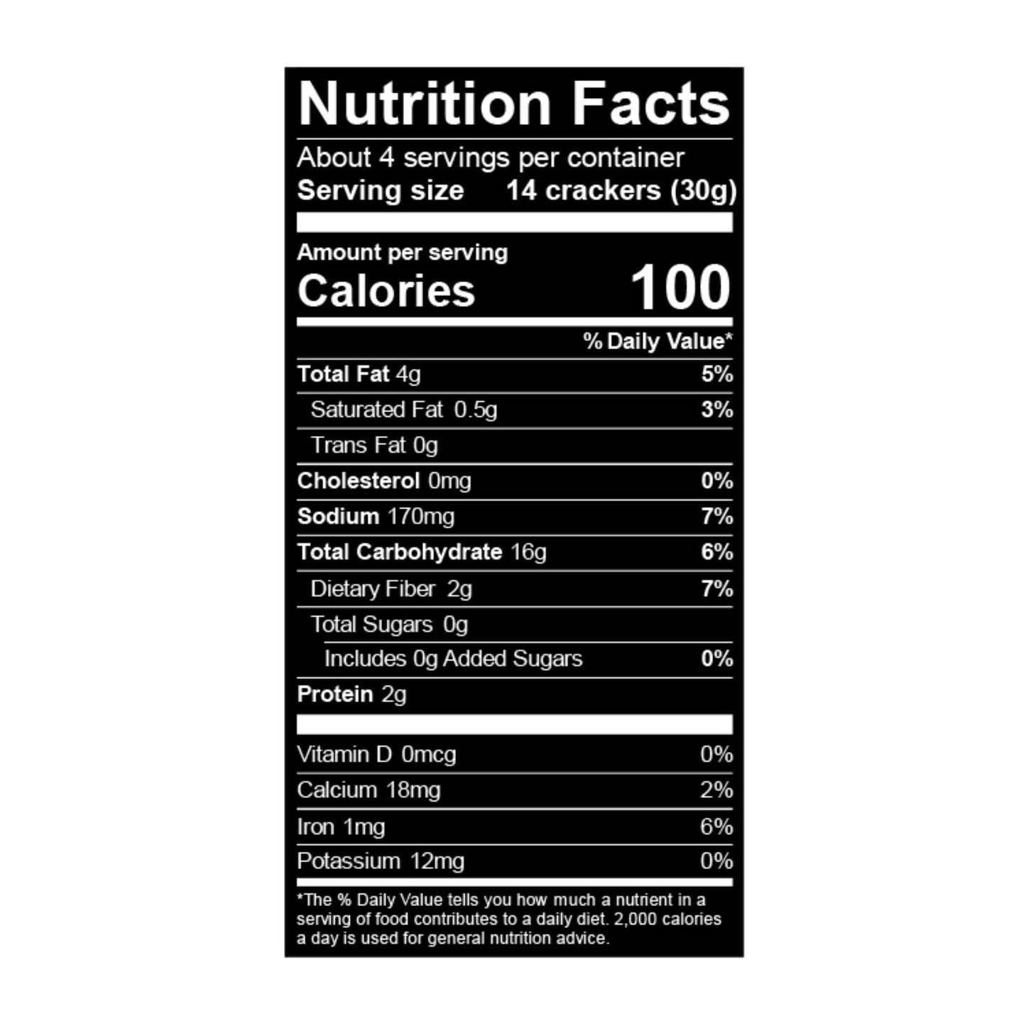 EBE SSLT CHIA SNACK THIN (6x4.00)