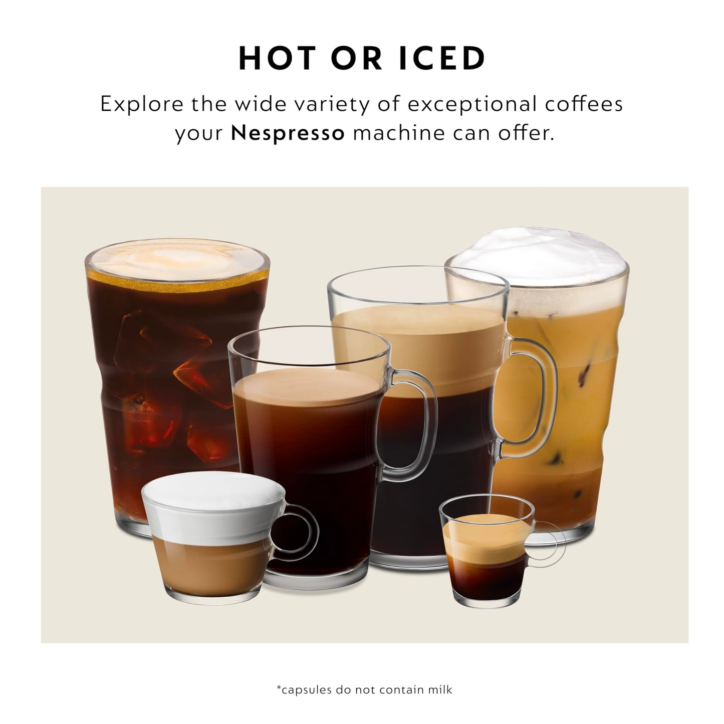 Nespresso Professional Coffee Capsules  Balanced Assortment Coffee Bundle  300-Count Capsules