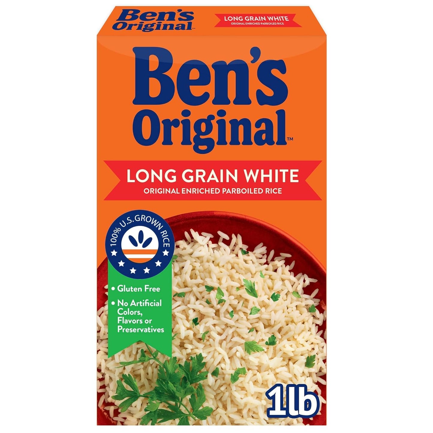 UNCLE BEN'S Original Converted Enriched Parboiled Long Grain Rice, 16 oz, Pack of 1