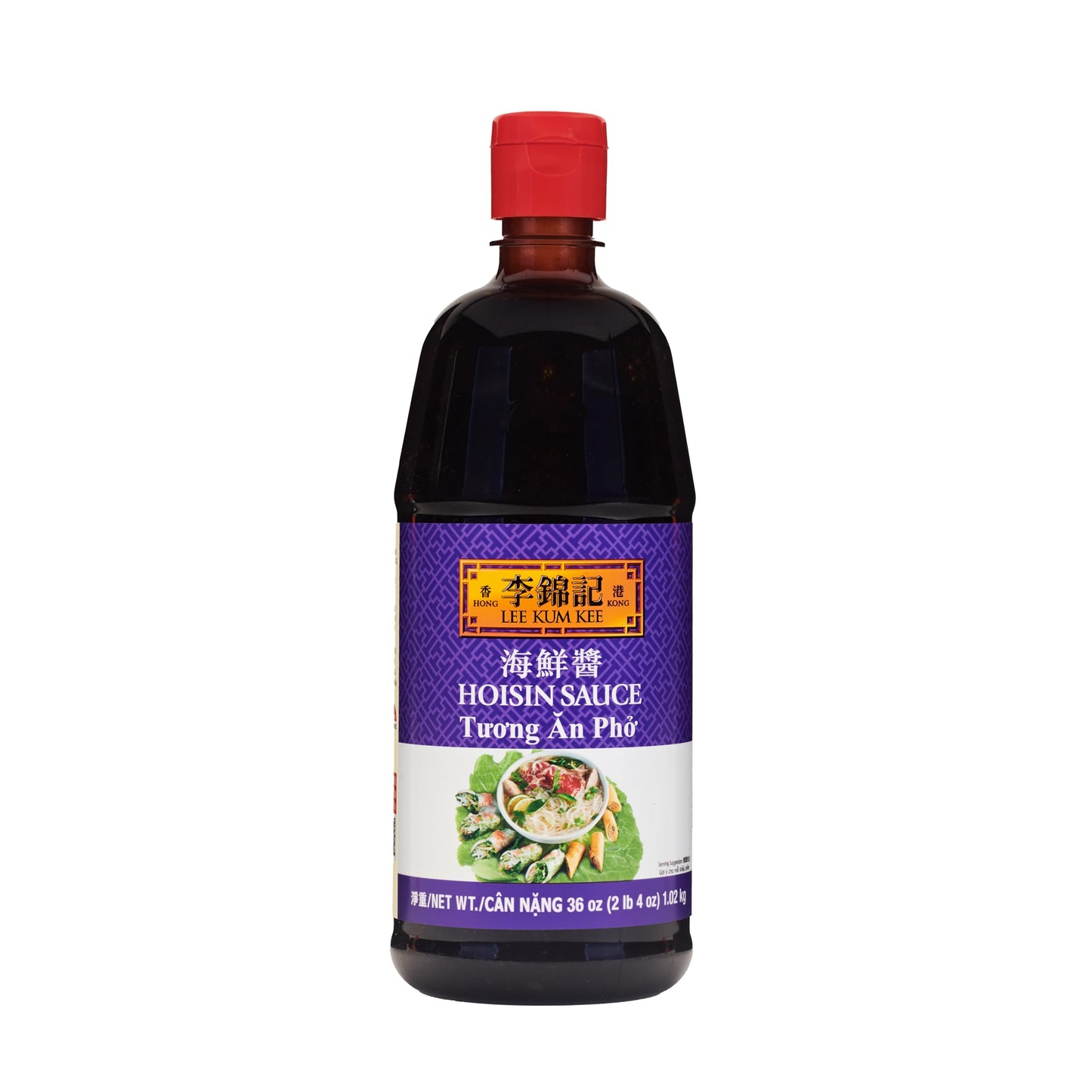 Lee Kum Kee Hoisin Sauce (36 oz - 12 Pack), Sweet & Savory, Ideal for Marinades, BBQ Sauce, Dips, Stir-Frying, Pizza, Peking Duc