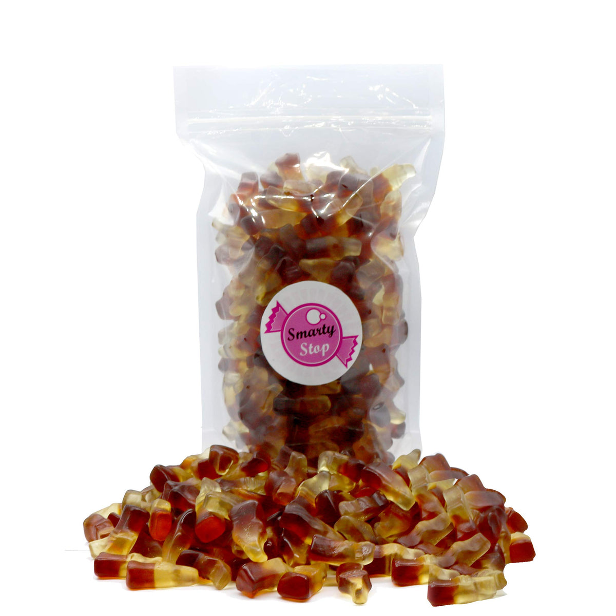 Smarty Stop Gummy Collections (Classic Mini Cola Bottles, 5 Pound (Pack of 1))