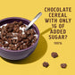 Seven Sundays Sunflower Cereal, Real Cocoa, 8 Oz Bag, Grain & Gluten Free, 5G Upcycled Protein, 1G Added Sugar, Crunchy Chocolat