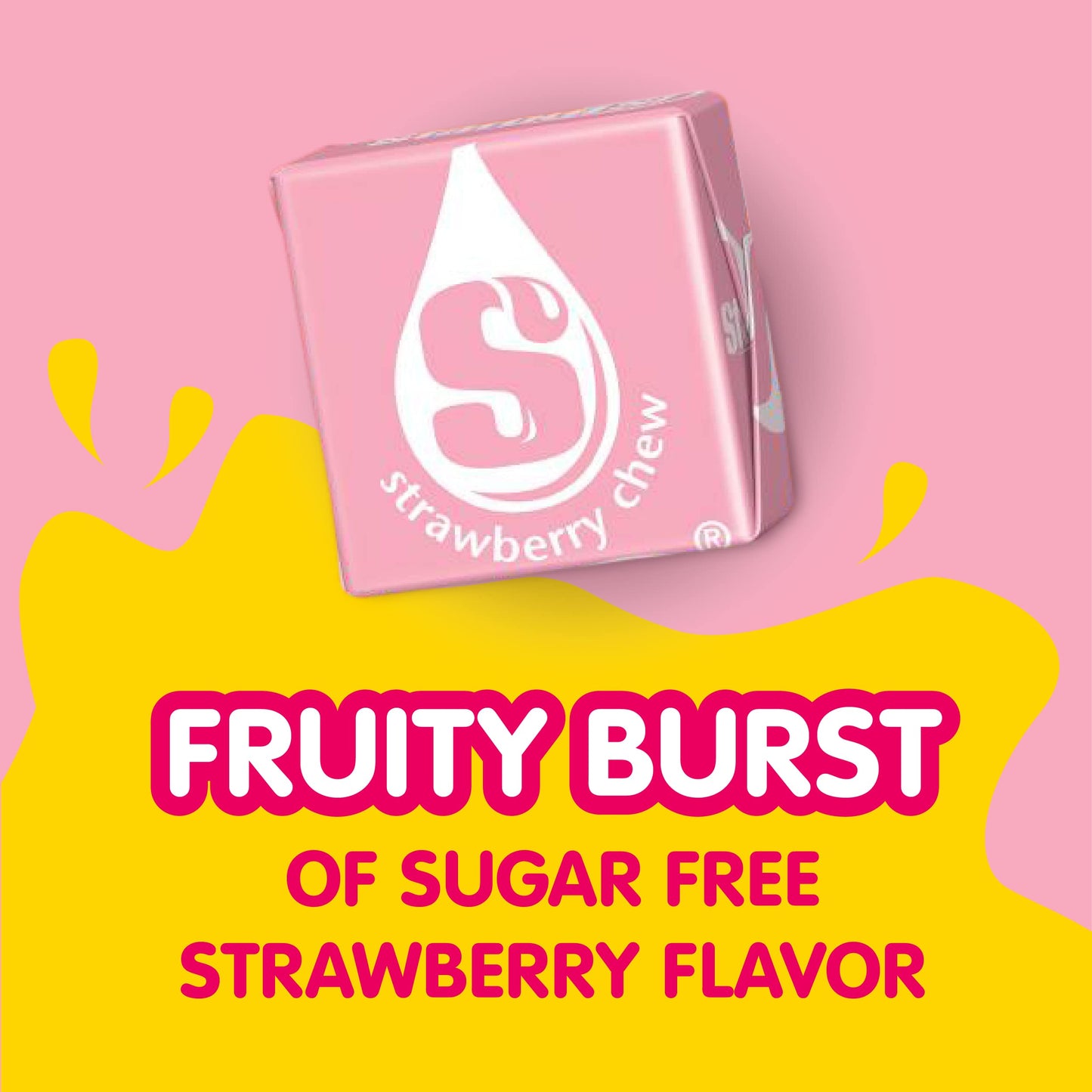 Starburst Singles To Go Zero Sugar Drink Mix, Strawberry, 6 Ct Per Box (Pack Of 6)