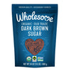 Wholesome Sweeteners 24-Ounce Organic Dark Brown Sugar, Fair Trade, Non GMO, Gluten Free & Vegan, Sugar for Baking and Glazing, 