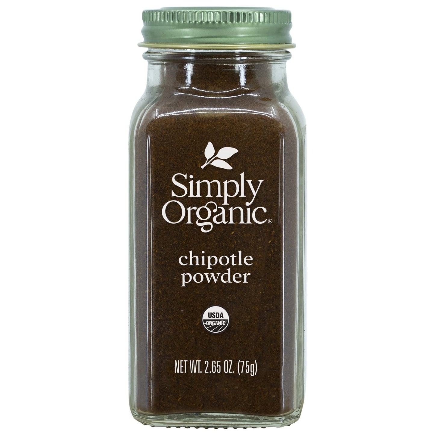 Simply Organic Chipotle Powder  Certified Organic  Vegan | 2.65 Oz | Pack Of 6 | Capsicum Annuum