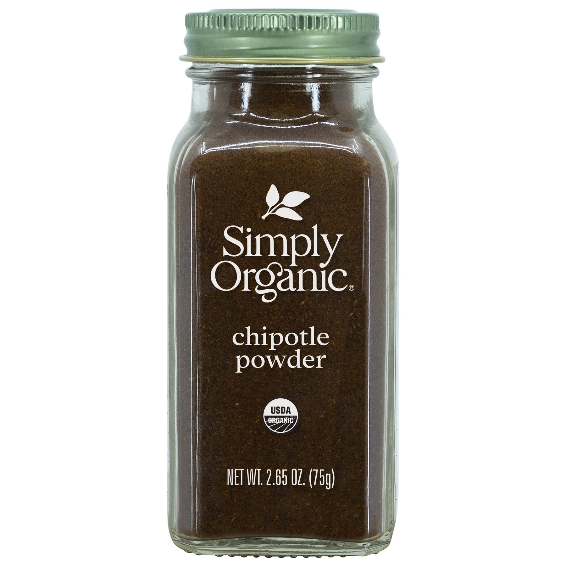 Simply Organic Chipotle Powder  Certified Organic  Vegan | 2.65 Oz | Pack Of 6 | Capsicum Annuum