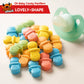 Snack Attack Candy Pacifiers - Individually Wrapped Hard Candy, Colorful   for Parties, 5lb Bag