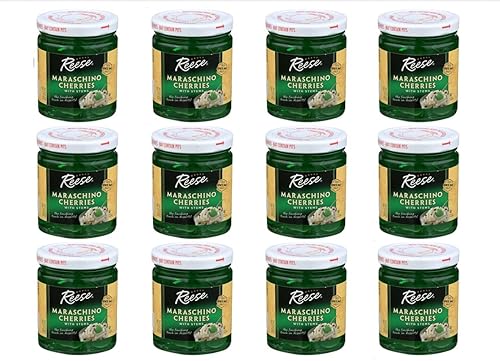 Reese cherry green Stem 10 oz