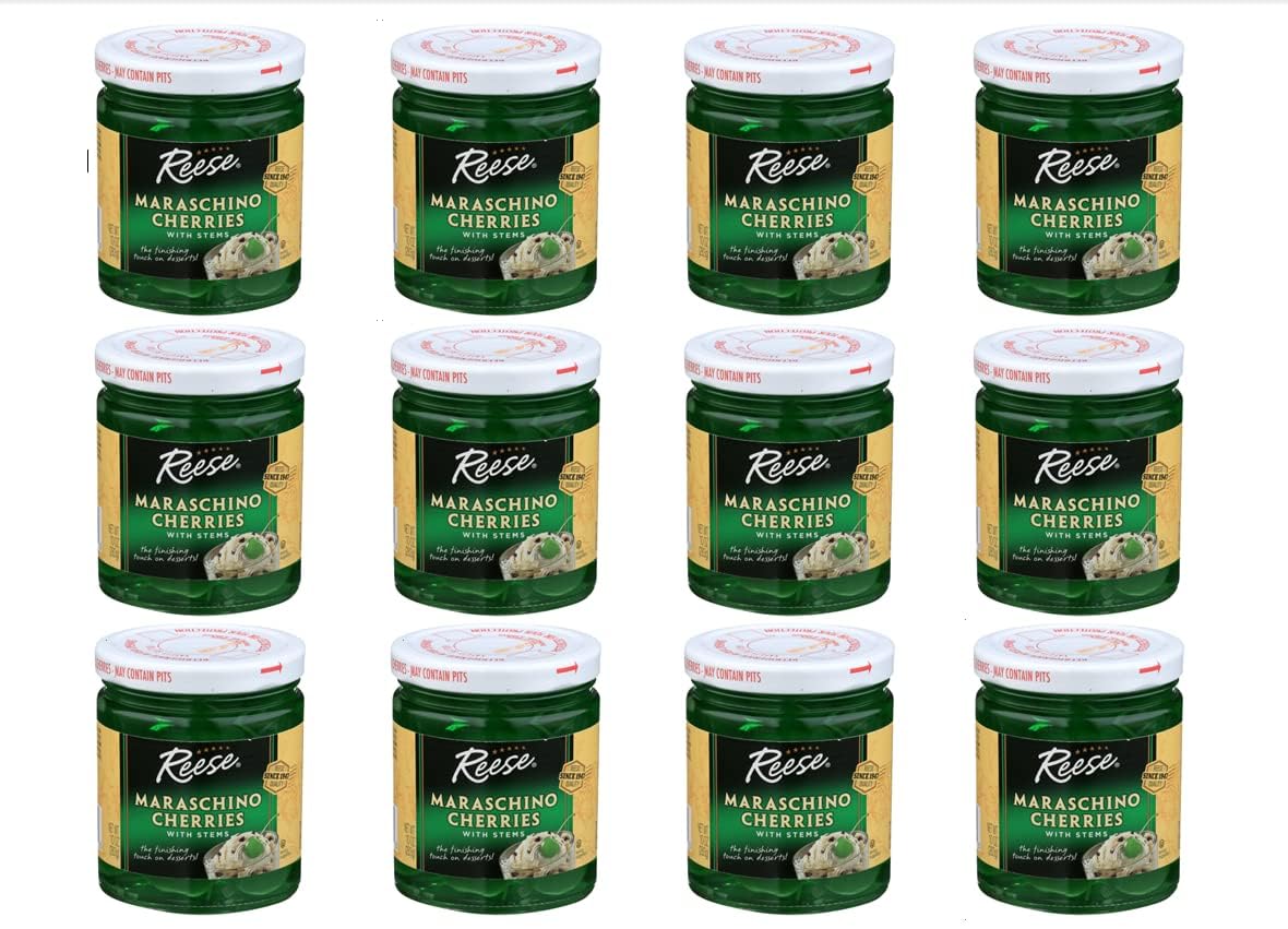 Reese cherry green Stem 10 oz