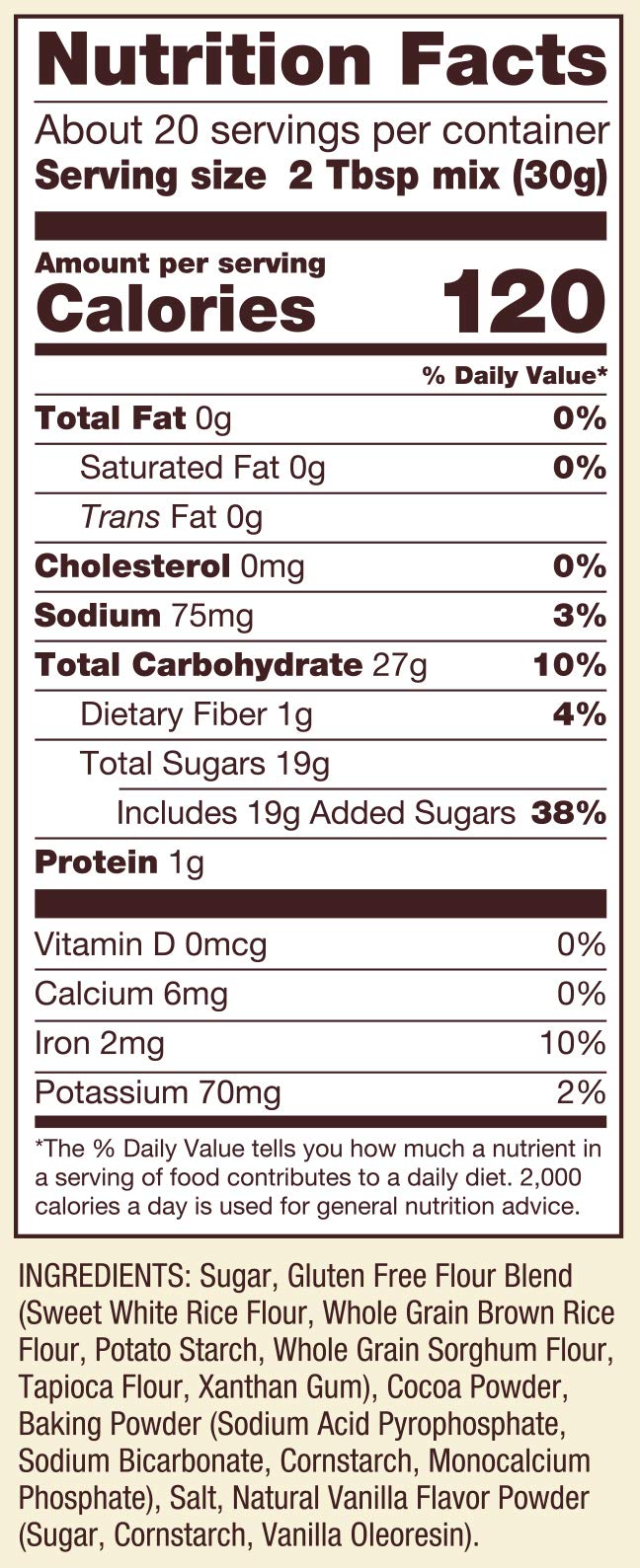 Bobs Red Mill Gluten Free Brownie Mix - 21 Oz Bag - Kosher - Model DRBG38343