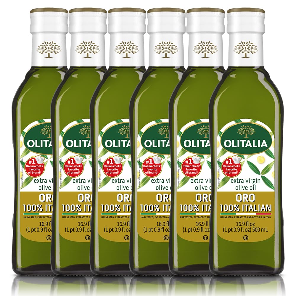 Olitalia Extra Virgin Olive Oil - Gold Selection, Box Of 6
