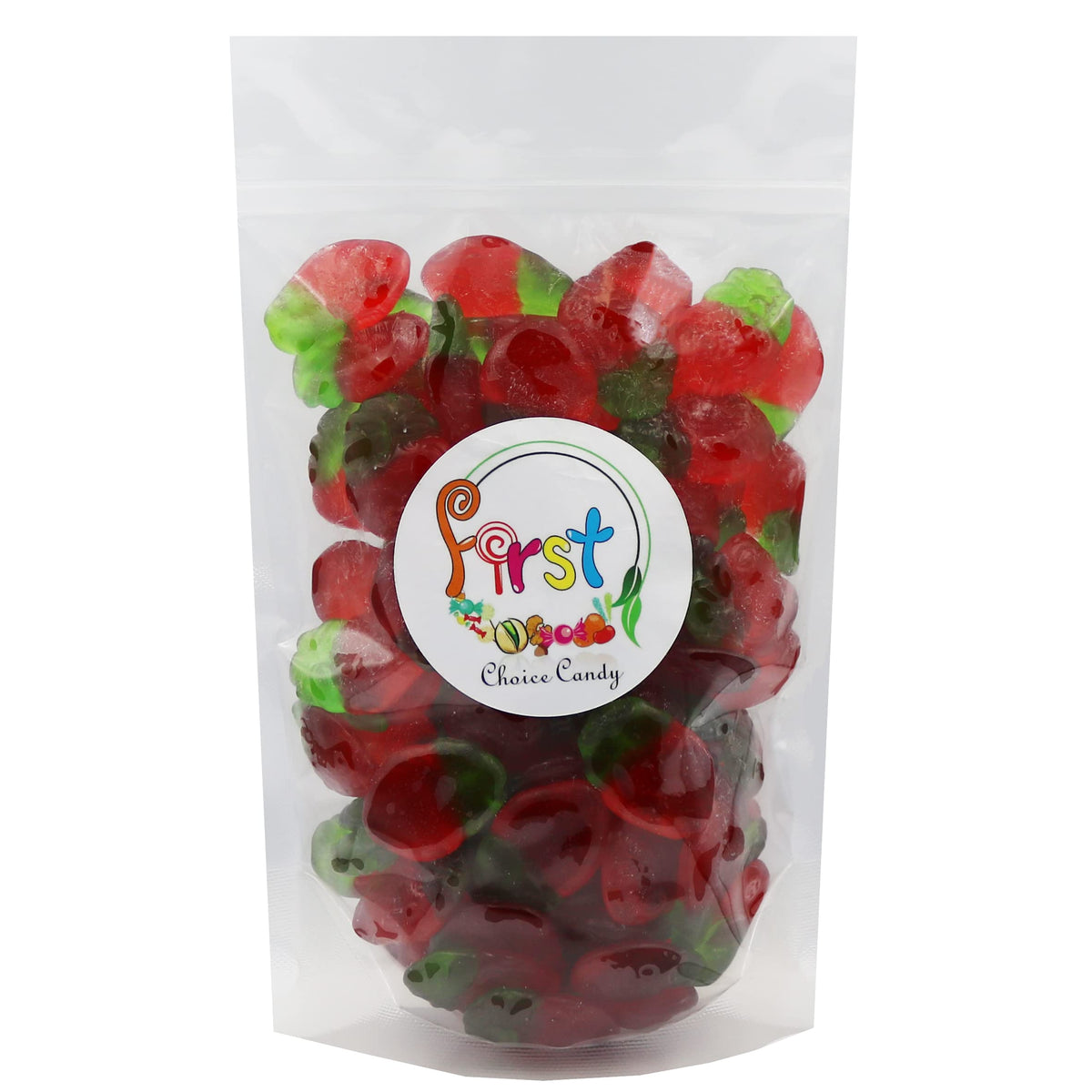 Firstchoicecandy Gummy Fruit Candy (Strawberry, 5 Pound (Pack Of 1))