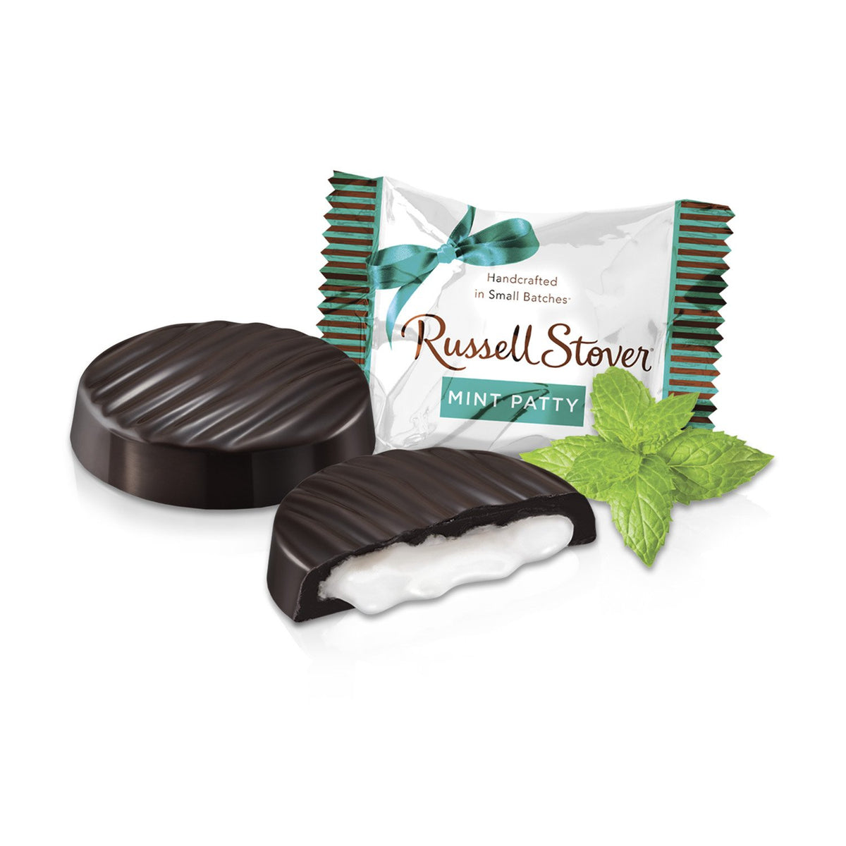 Russell Stover Mint Patty Mini Gusset Bag, 6 Ounce Bag