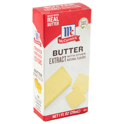 McCormick Butter Extract With Other Natural Flavors, 1 fl oz