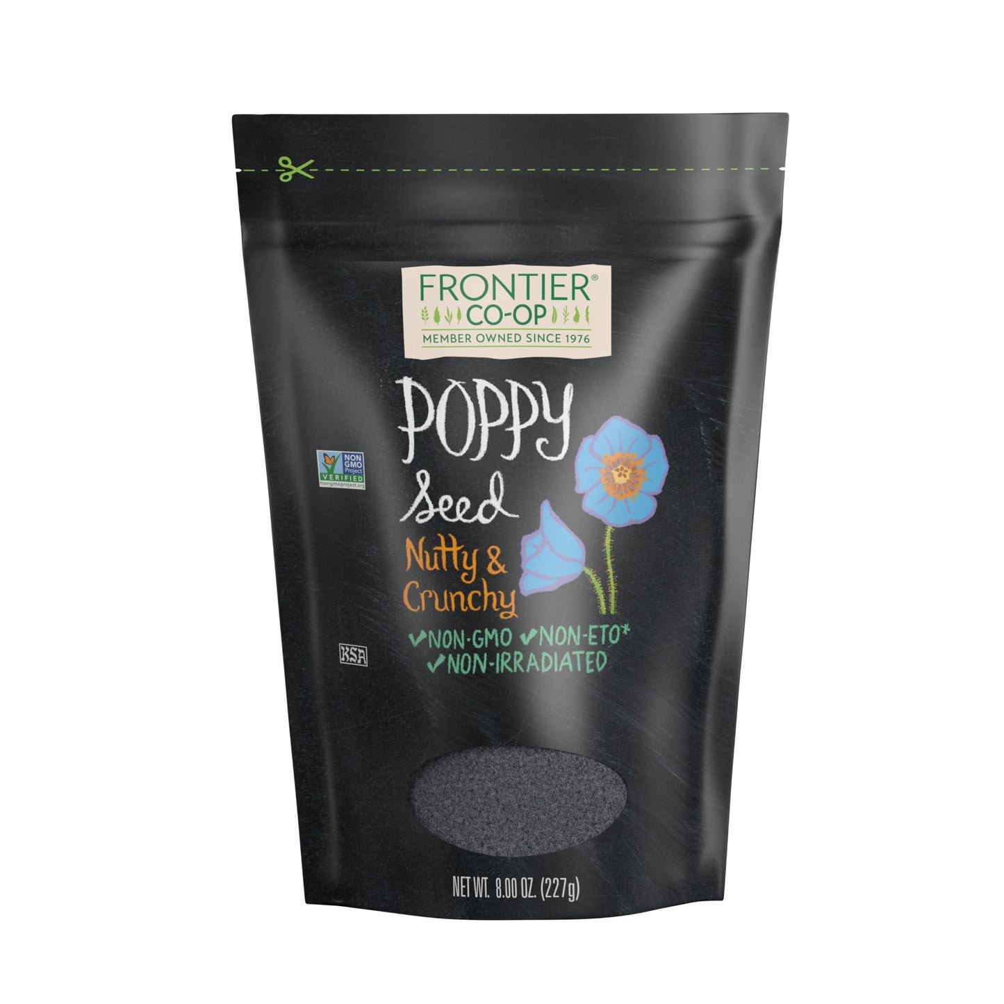 Frontier Poppy Seed Whole, 8 Ounce