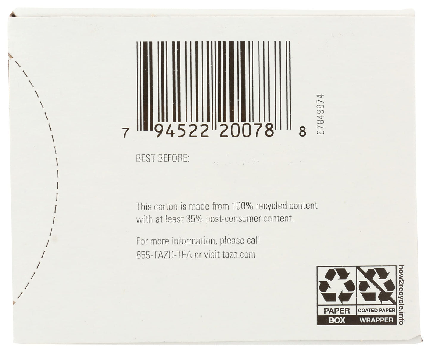 TAZO Awake English Breakfast Black Tea Filterbags - 20 Count Pack