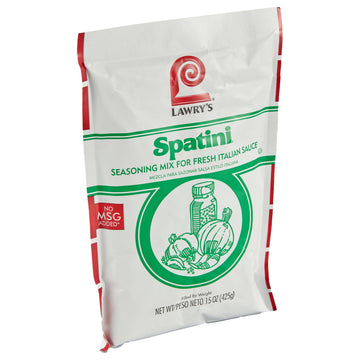 Lawrys Spatini Spaghetti Sauce Seasoning Mix, 15 oz - One 15 Ounce Packet of Spaghetti Seasoning Mix, Ideal for Creating Flavorful Italian Sauce